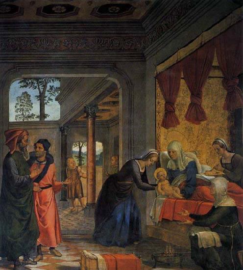 Juan de Borgona The Birth of the Virgin